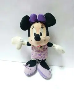 非売品　ミニーマウス　マスコット　花柄　可愛い　レトロ　SEGA