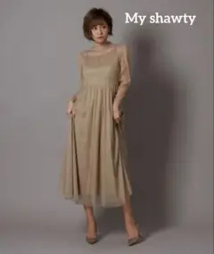 本日限定価格！My shawty マーメイド　オケージョンドレス　結婚式　2次会 パーティードレス ウエディングドレス マーメイド 二次会 花嫁 A