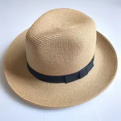 涼やか！夏のお出かけにぴったりな麦わら帽子 （サイズ調整キット付）