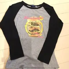 BUZZ FUZZ ハンバーガー 七分袖カットソー 150