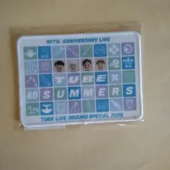 TUBE 40thワッペンステッカー