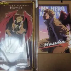 ヒーロープラザ アクリルスタンド 座れ！イス！ホークス ヒロアカ 特典付き