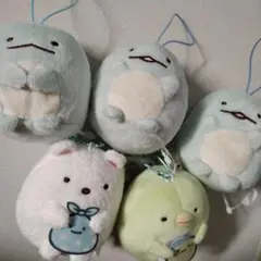 すみっコぐらし　マスコット　5個セット