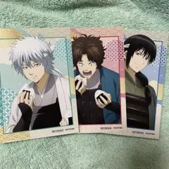 銀魂 おにぎり　アニメイト 特典 ブロマイド 坂田銀時 桂小太郎　坂本辰馬