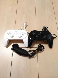 Wii クラシックコントローラーPro ヌンチャク　セット