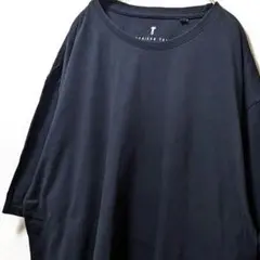 アメリカントール 無地 Tシャツ ブラック 黒 2XL 古着