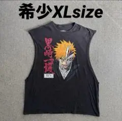美品 BLEACH 黒崎一護 アニメTシャツ サイズXL ノースリーブT Y2K