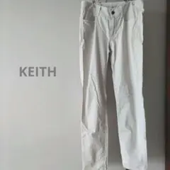 KEITH 38size　ベージュ　パンツ
