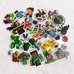 マインクラフト Minecraft ステッカー 50枚