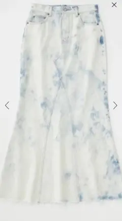 MOUSSY　HIGH BLEACHED MERMAID　デニムスカート
