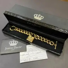 Justin Davis BBF1008 清春 南京錠 ブレスレット
