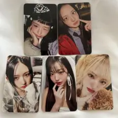 5枚セット IVE REBEL HEART サノク トレカ
