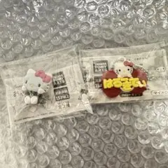メルヘン工房おなまえホルダー おやすみのひ ハローキティ ガチャ マスコット