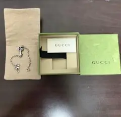 GUCCI ダブルG キー ブレスレット　17サイズ