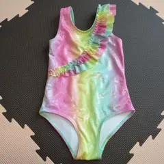 フリル付きグラデーション水着 110cm