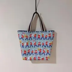 【サービス品】トートバッグ キャスキッドソン マーチングバンド ブルー