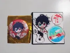 ヒプマイ　一郎　スイパラ　海の家　バッジ　アクスタ
