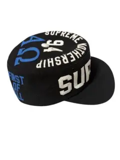 SUPREME ブラック キャップ