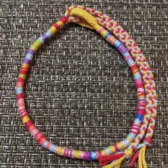 カラフルアンクレットミサンガ 足首用