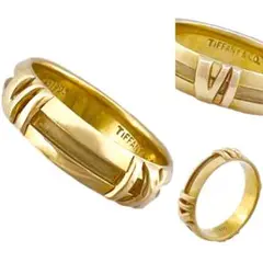 TIFFANY&Co. ティファニー リング アトラス K18 YG 9号 指輪