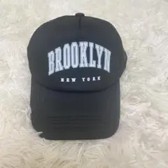【新品】メッシュキャップ BROOKLYN NEW YORK ブラック 野球帽