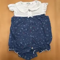 SLAP SLIP ネイビーロンパース 80cm