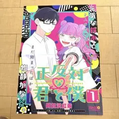 正反対な君と僕販促ポスター【非売品】