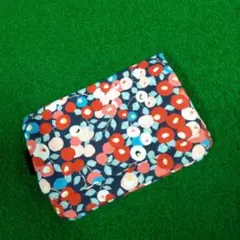 ☆素敵☆バエル花柄！【財布 小物入れ カード 保険証入れ】布地