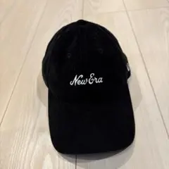 【New Era】　キャップ　黒