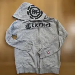 Element グレー フルジップパーカー 150
