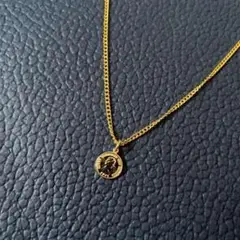 【45cm ゴールド コインネックレス(2mm幅)】メンズ レディース