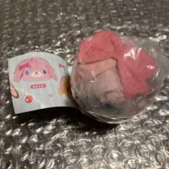 シュガーバニーズ　ふわふわ巾着　ももうさ　ガチャ