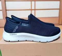 メンズSKECHERS GO WALK ネイビー スリップイン　試着のみ