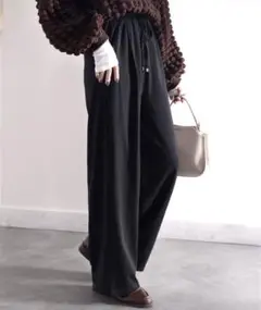 クラシカルエルフ　イージーカットフレアカラーパンツ　M