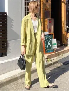 Ungridテーラードジャケット グリーン