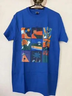 ダンスイベント Gekojam ウルトラコットン Tシャツ 青 Sサイズ