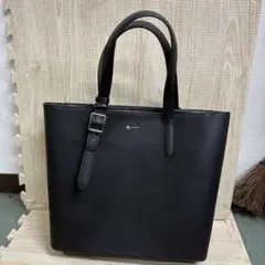 寺222 tk. TAKEO KIKUCHI サフィアーノトートバッグ ブラック