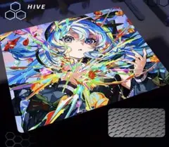 ホロライブ 星街すいせい ガラスマウスパッド45×40cm