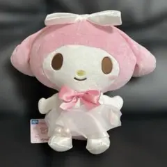 サンリオ マイメロディ　ホワイトInドレス　ぬいぐるみ　一種類