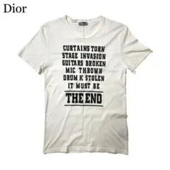 名作 Dior エディ期 05AW THE END Tシャツ ホワイト