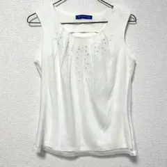 LA JOCONDE ラジョコンダ M ノースリーブ シースルー レイヤード