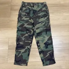 GU ナイロン　迷彩　カモフラージュ柄　パンツ　XS
