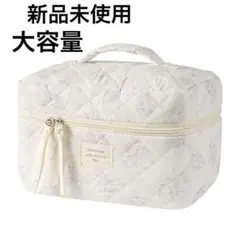新品❤️ メイクポーチ　【大容量】 コスメポーチ　ポーチ　ピンク　2XL 軽量