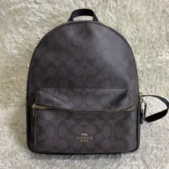 COACH コーチ リュック バッグパック シグネチャー ブラウン F32200