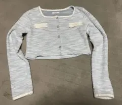 miss hong レディース　カットソー　ショート丈　used カーディガン