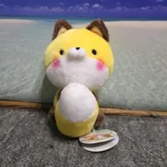 はぎゅっとてーる きつねさんぬいぐるみマスコット
