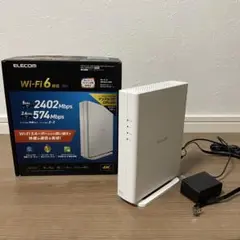ELECOM Wi-Fi6無線LANルーター2402Mbps