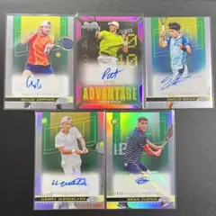 Topps Tennis 直筆サイン 5枚セット