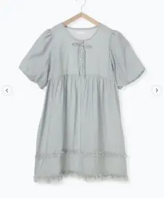 【タグ無し試着のみ】エヘカソポ　リボンチュニック