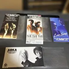 CHAGE and ASKA ８センチCD 4枚セット